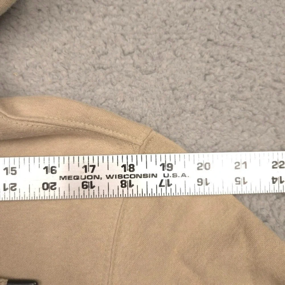 The North Face Mens Medium Beige Camo Logo Pullover Hoodie Sweatshirt F21